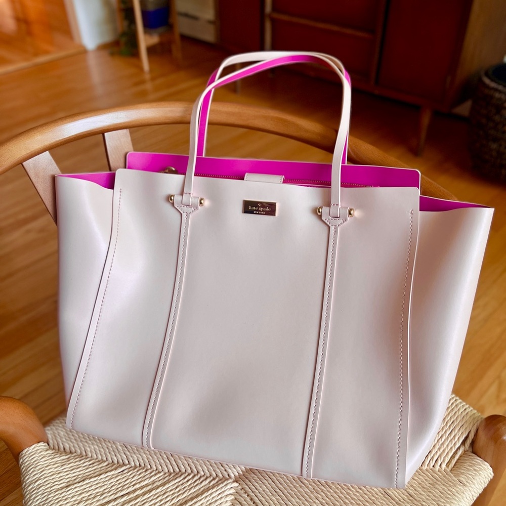 Kate Spade Light Pink Tote Bag